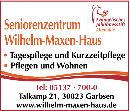 Seniorenzentrum WilhelmMaxenHaus Wir sind eine